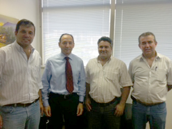 Alexandre Machado, Geraldo Vinholi, Marcelo Otaviano e Zinho Cantori